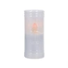 LED insert with flame effects and batteries