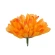 Artificial chrysanthemum flowers, 9.5×6 cm, orange color, 1 pack - 12 pcs.