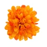Dirbtiniai chrizantemų žiedai, 9,5×6 cm, oranžinės spalvos,  1 pak. - 12 vnt.