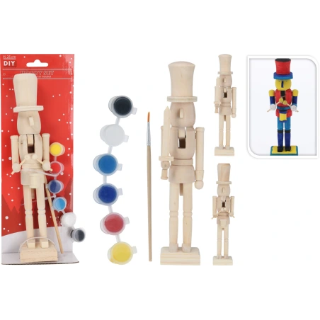 NUTCRACKER DIY PAINTSET 25CM