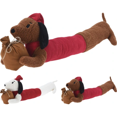 DRAFT STOPPER 85CM DOG 2ASS
