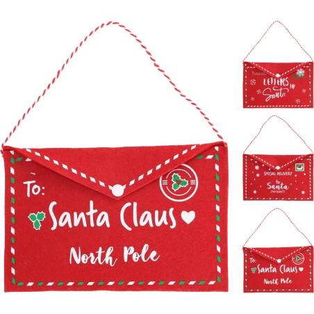 ENVELOPE XMAS DESIGN 26CM 3ASS