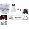 WINTER SCENERY CABLE CAR 53CM