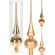PEAK 25CM GOLD 2ASS