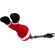 SANTA LEG KICKING 35CM