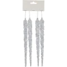 ICICLE HANGDECO CLEAR 4PCS
