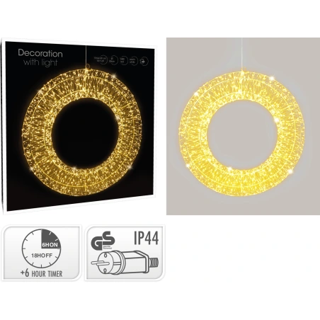 LED gredzens, 50 cm