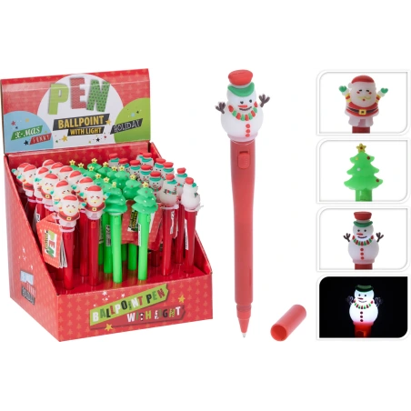 BALLPOINT PEN XMAS DESIGN 3ASS