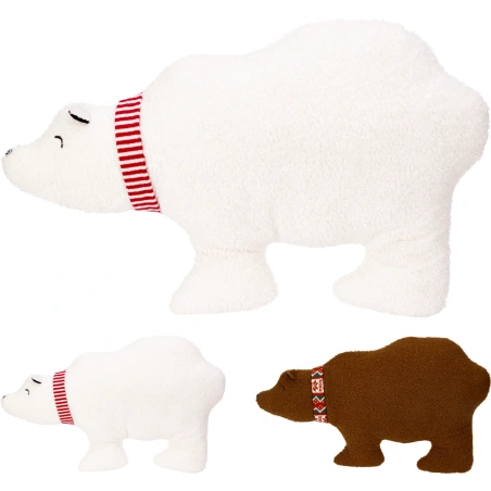 CUSHION POLAR BEAR 65CM 2ASS