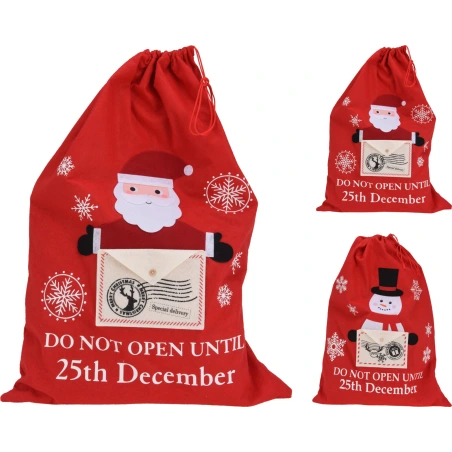 GIFT BAG 78CM 2ASS XMAS DESIGN