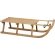 SLEIGH 130X48CM PINEWOOD BROWN