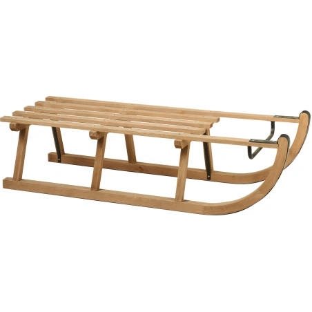 SLEIGH 130X48CM PINEWOOD BROWN