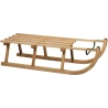 SLEIGH 130X48CM PINEWOOD BROWN