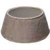 TREE SKIRT 55CM FAUX FUR BROWN