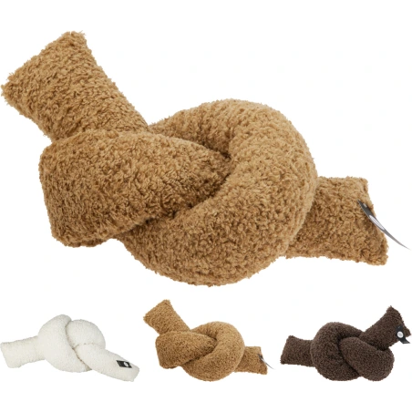 CUSHION KNOT D50CM 3ASS CLR