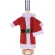 WINE BOTTLE SANTA COAT RED WHI