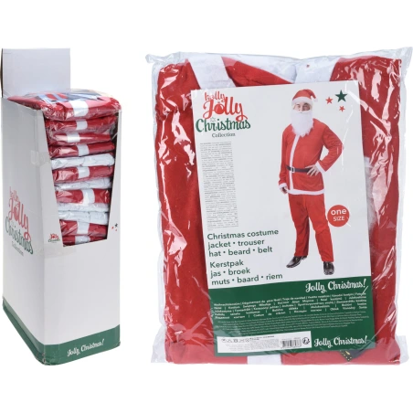SANTA SUIT FELT 5PCS