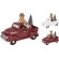 CAR WITH DOG DECO 36CM 2ASS