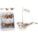 HANG DECO BIRD 10X4CM 3ASS
