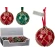 XMAS BALL 80MM GLITTER DIAMOND