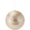XMAS BALL 150MM GLITTER GOLD