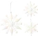 SNOWFLAKE HANGDECO IRI W 2ASS, 23 CM