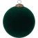 XMAS BALL 150MM GLASS GREEN