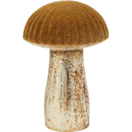 Grybas, 9 cm, auksinės spalvos