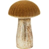 Grybas, 9 cm, auksinės spalvos