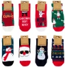 SOCKS XMAS MEN 8ASS DESIGN