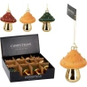 MUSHROOM HANG DECO GLASS 7X9CM