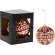 XMAS BALL GLASS 100MM 2ASS