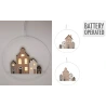 DECO METAL RING WITH LED HOUSE