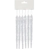 ICICLE HANGDECO 6PS 25 CM