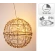 LED kamuolys,35 cm