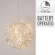 LED kamuolys,15 cm