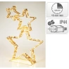 STARS LED 80CM GOLD