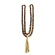 Wooden beads, 200×2×2 cm