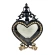 Metal lantern, 23×9.5×33.5 cm