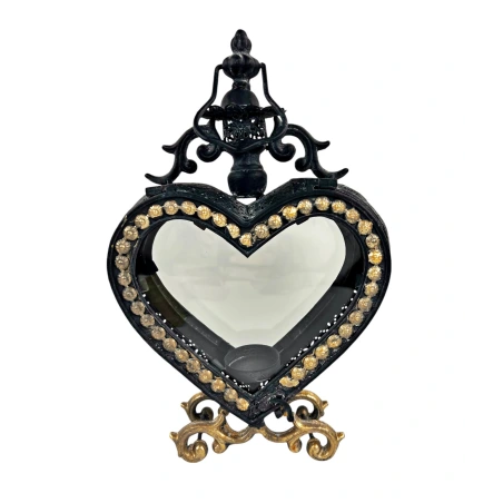 Metal lantern, 23×9.5×33.5 cm