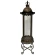 Metal lantern, 21×21×72 cm