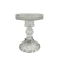 Glass candle holder, 8.5×8×11.5 cm
