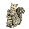 Squirrel figurine, 16.6×33.5×29.6 cm