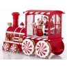 Locomotive Decoration with LED Music Box, 18×30.5×11 cm