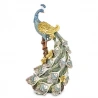 Peacock Figurine, 29×15.5×10 cm