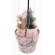Santa Claus Figurine in Balloon, 93×37×37 cm