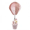Santa Claus Figurine in Balloon, 93×37×37 cm