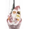 Santa Claus Figurine in Balloon, 93×37×37 cm