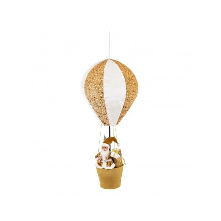 Ziemassvētku vecīša figūriņa gaisa balonā, 95×37×37 cm