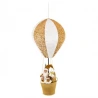 Santa Claus Figurine in Balloon, 95×37×37 cm